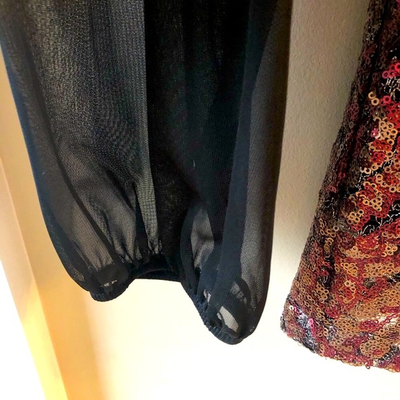 Helene Blake Sequin Blouse - Picture 7 of 9